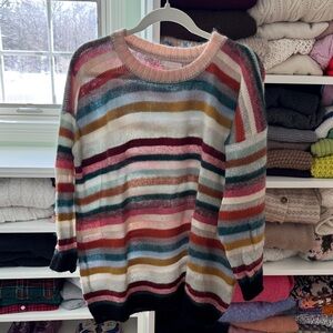 Chloe Colorful Striped Women's Sweater